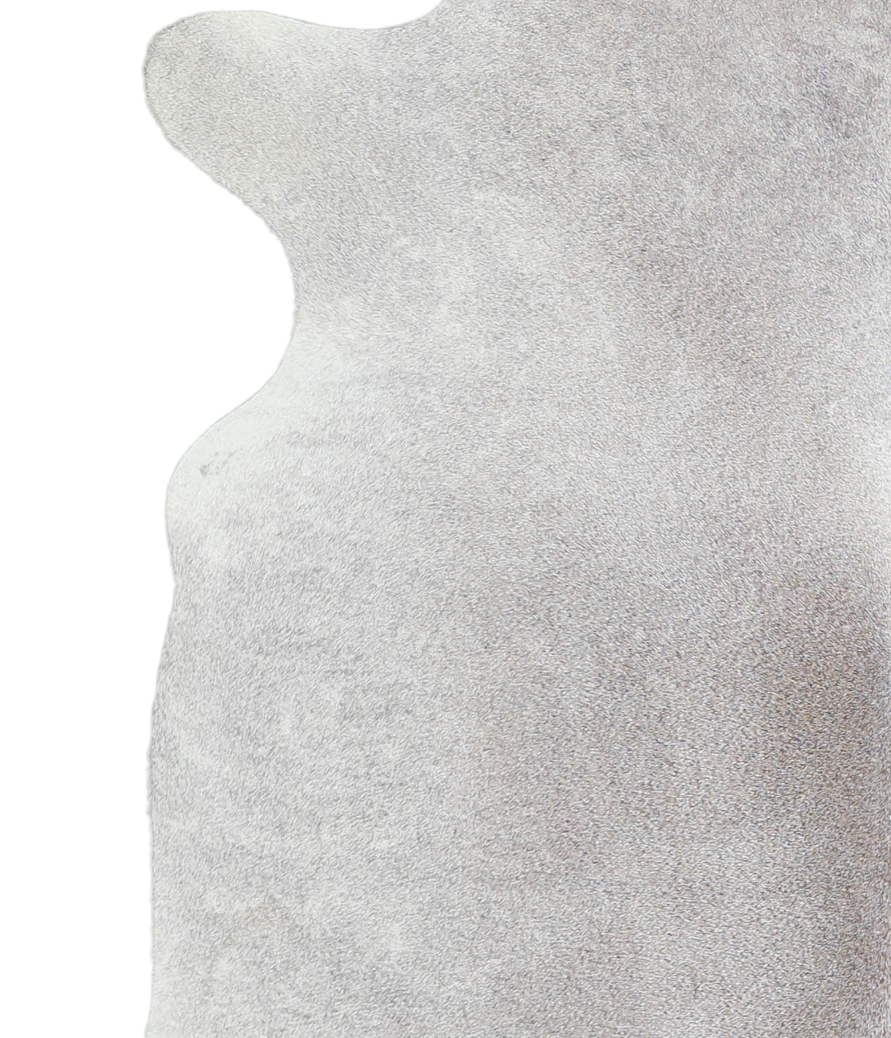 Medium Grey Cowhide Rug #A21596