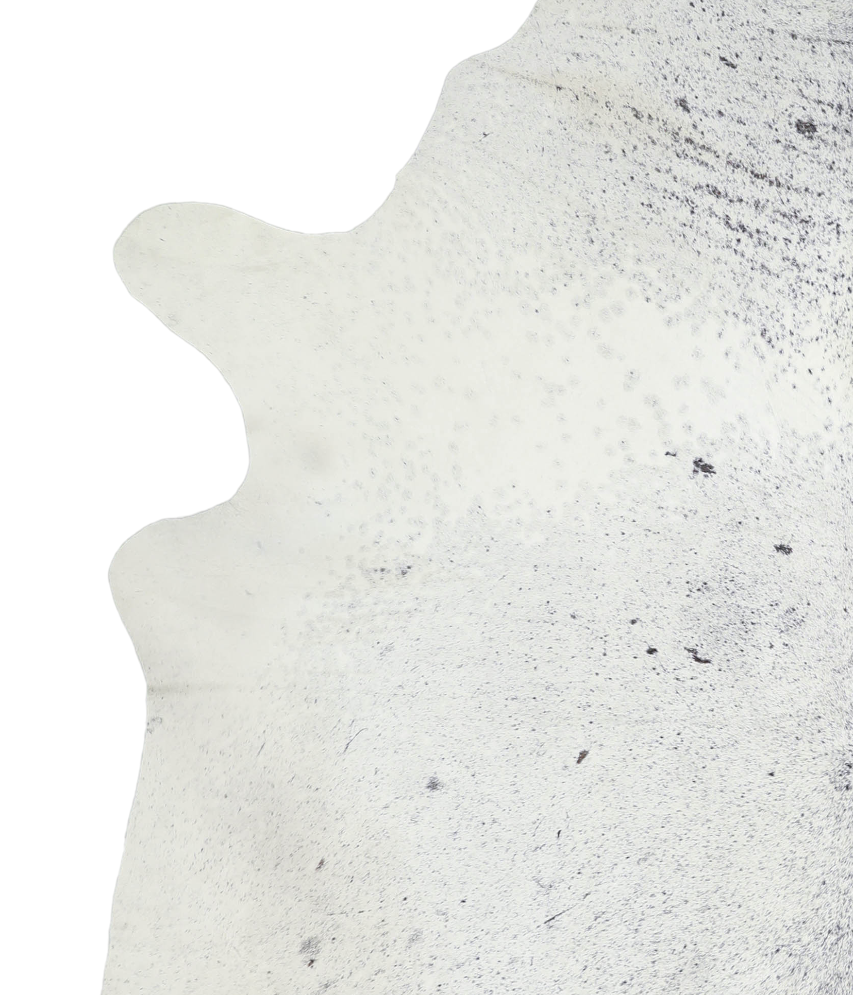 Salt and Pepper Black Cowhide Rug #A21766