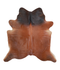 Warm Caramel Large Brazilian Cowhide Rug 6'1