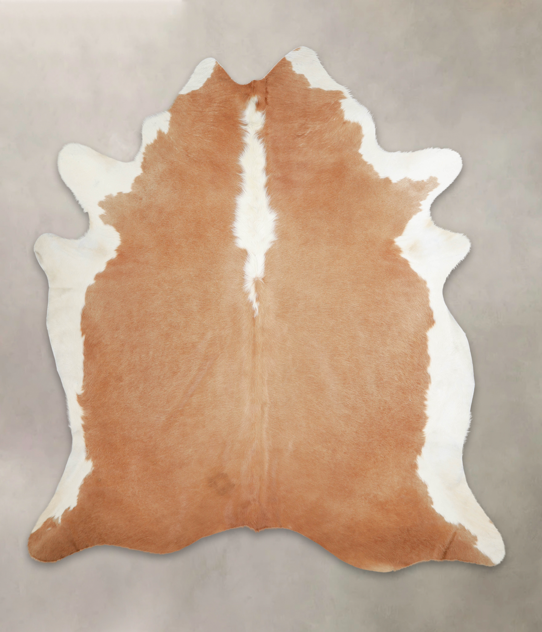 Beige and White Cowhide Rug #A22059