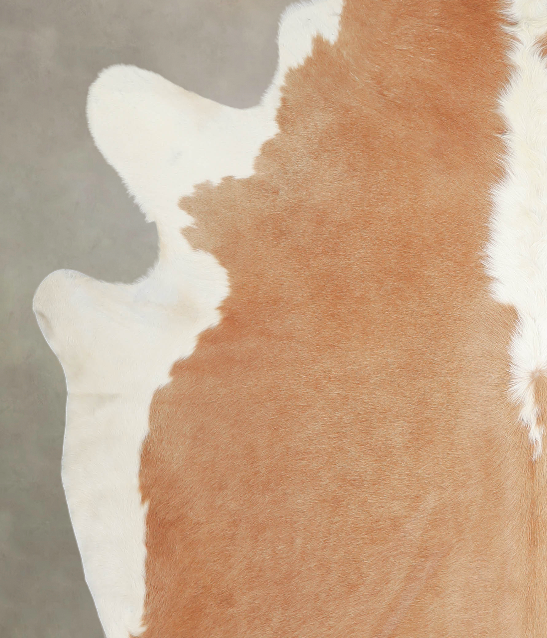 Beige and White Cowhide Rug #A22059