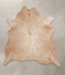 Beige X-Large Brazilian Cowhide Rug 6'8