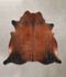 Warm Caramel X-Large Brazilian Cowhide Rug 6'4