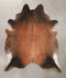 Warm Caramel X-Large Brazilian Cowhide Rug 7'7