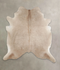 Taupe X-Large Brazilian Cowhide Rug 7'2