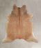 Light Caramel XX-Large Brazilian Cowhide Rug 7'4