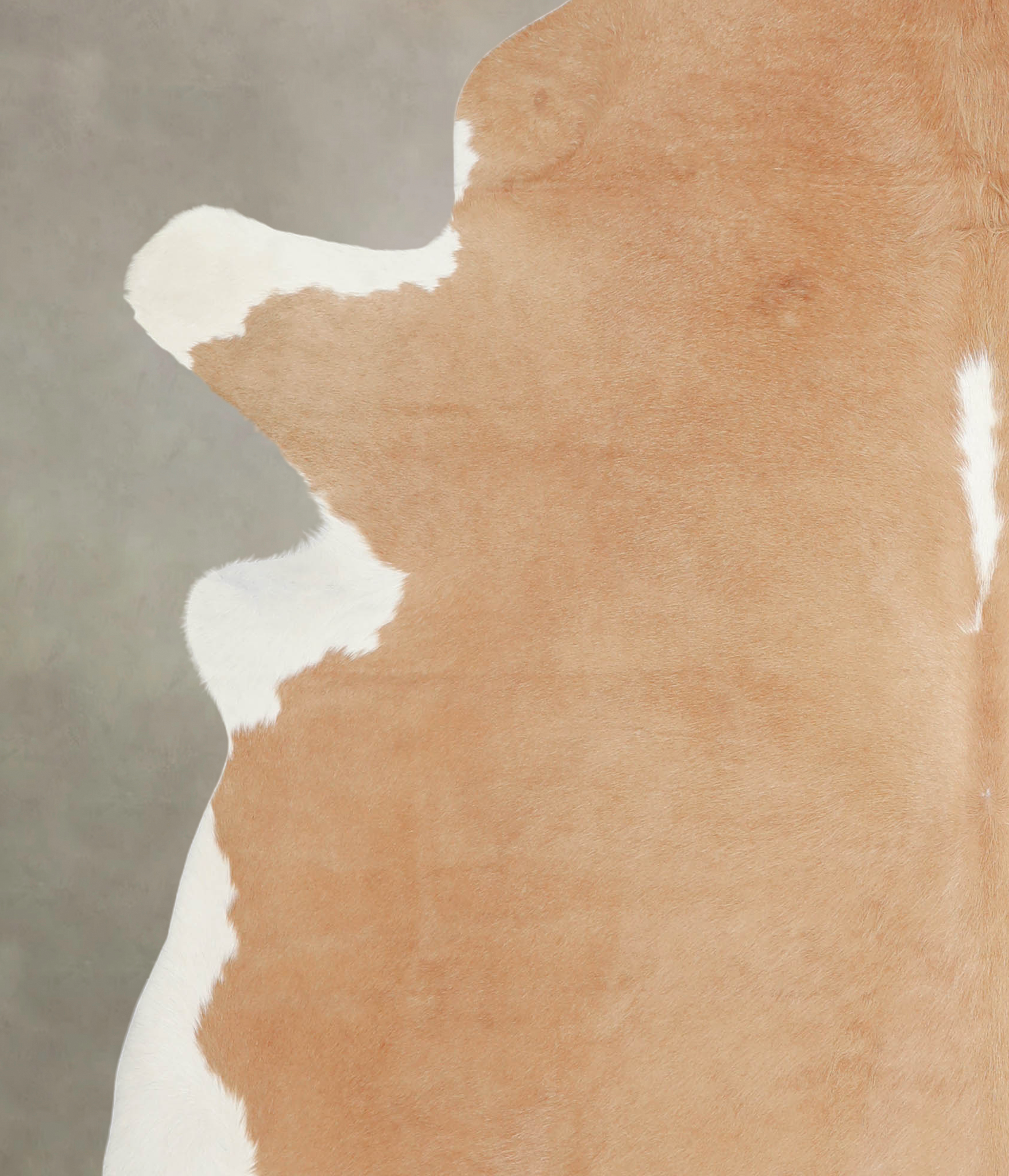 Beige and White Cowhide Rug #A22449