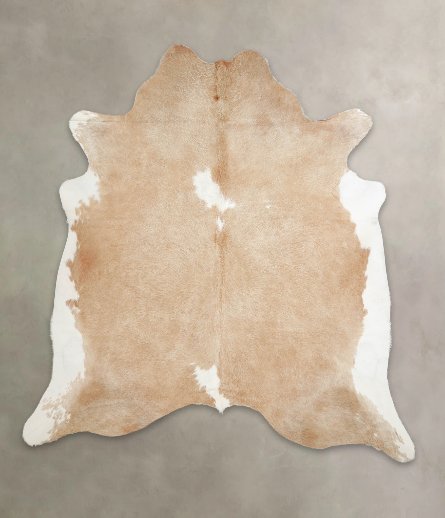 Beige and White Cowhide Rug #A22454