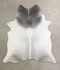 Medium Grey XX-Large Brazilian Cowhide Rug 7'6