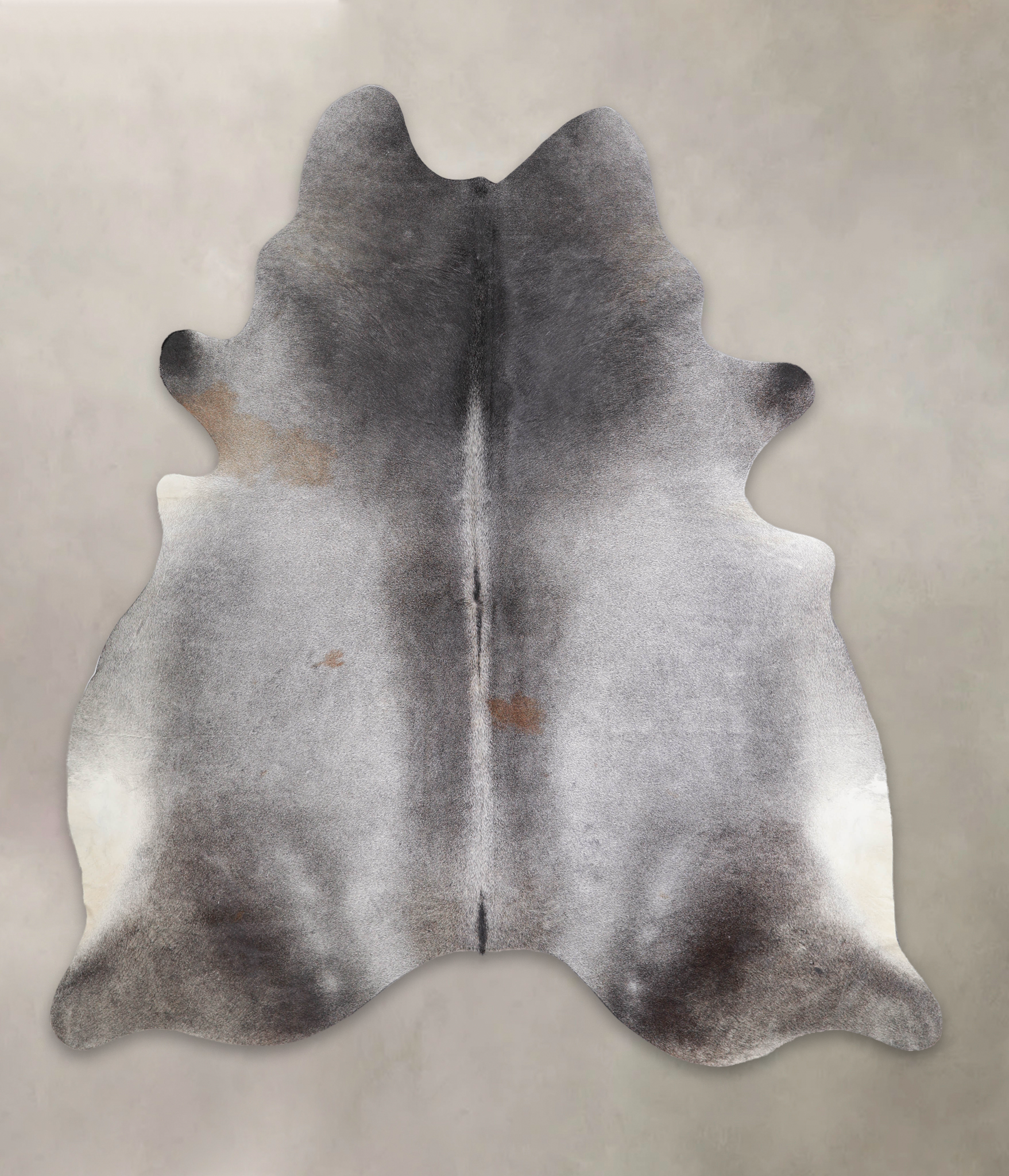 Medium Grey Cowhide Rug #A22534