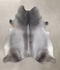 Medium Grey XX-Large Brazilian Cowhide Rug 7'6