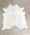 Light Grey X-Large Brazilian Cowhide Rug 6'7