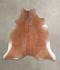 Solid Brown X-Large Brazilian Cowhide Rug 6'9