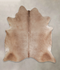 Taupe X-Large Brazilian Cowhide Rug 7'0