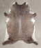 Taupe XX-Large Brazilian Cowhide Rug 7'9