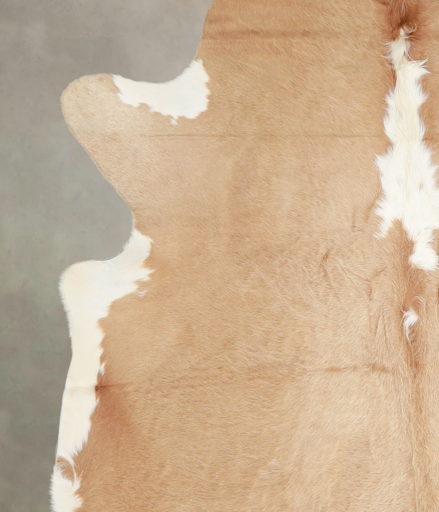 Beige and White Cowhide Rug #A23067