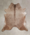 Taupe XX-Large Brazilian Cowhide Rug 7'10