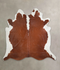 Hereford XX-Large Brazilian Cowhide Rug 7'10