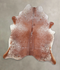 Salt and Pepper Brown X-Large Brazilian Cowhide Rug 7'6