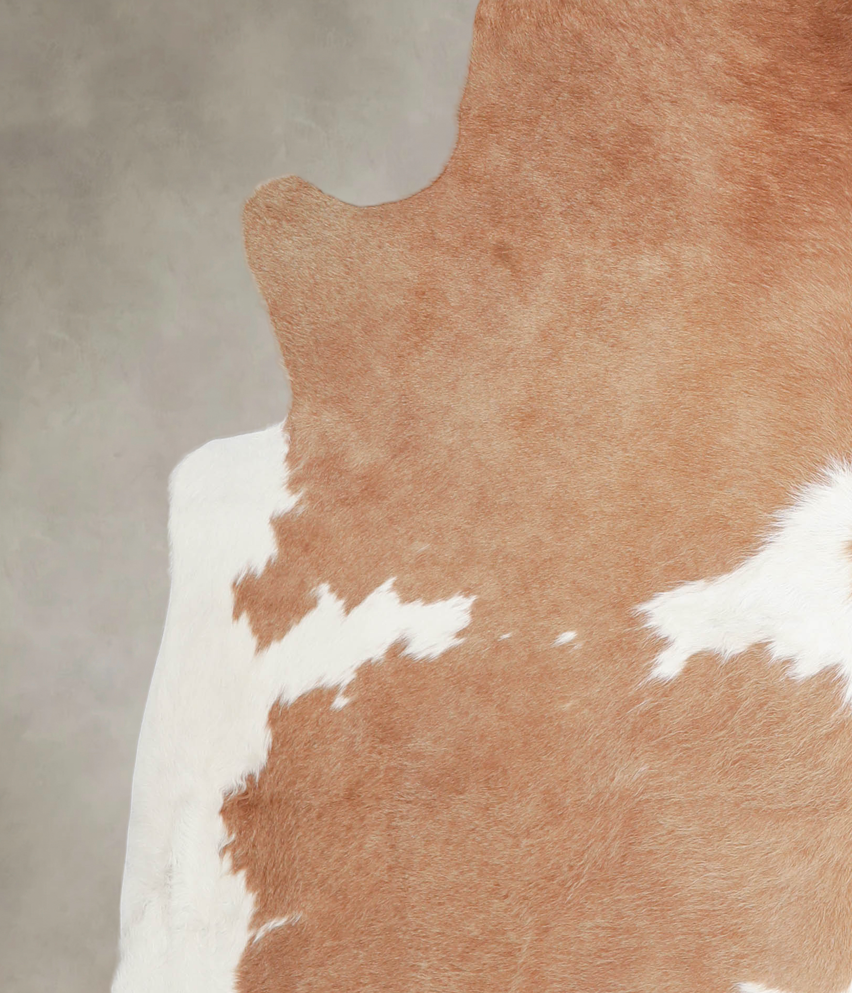 Beige and White Cowhide Rug #A23304