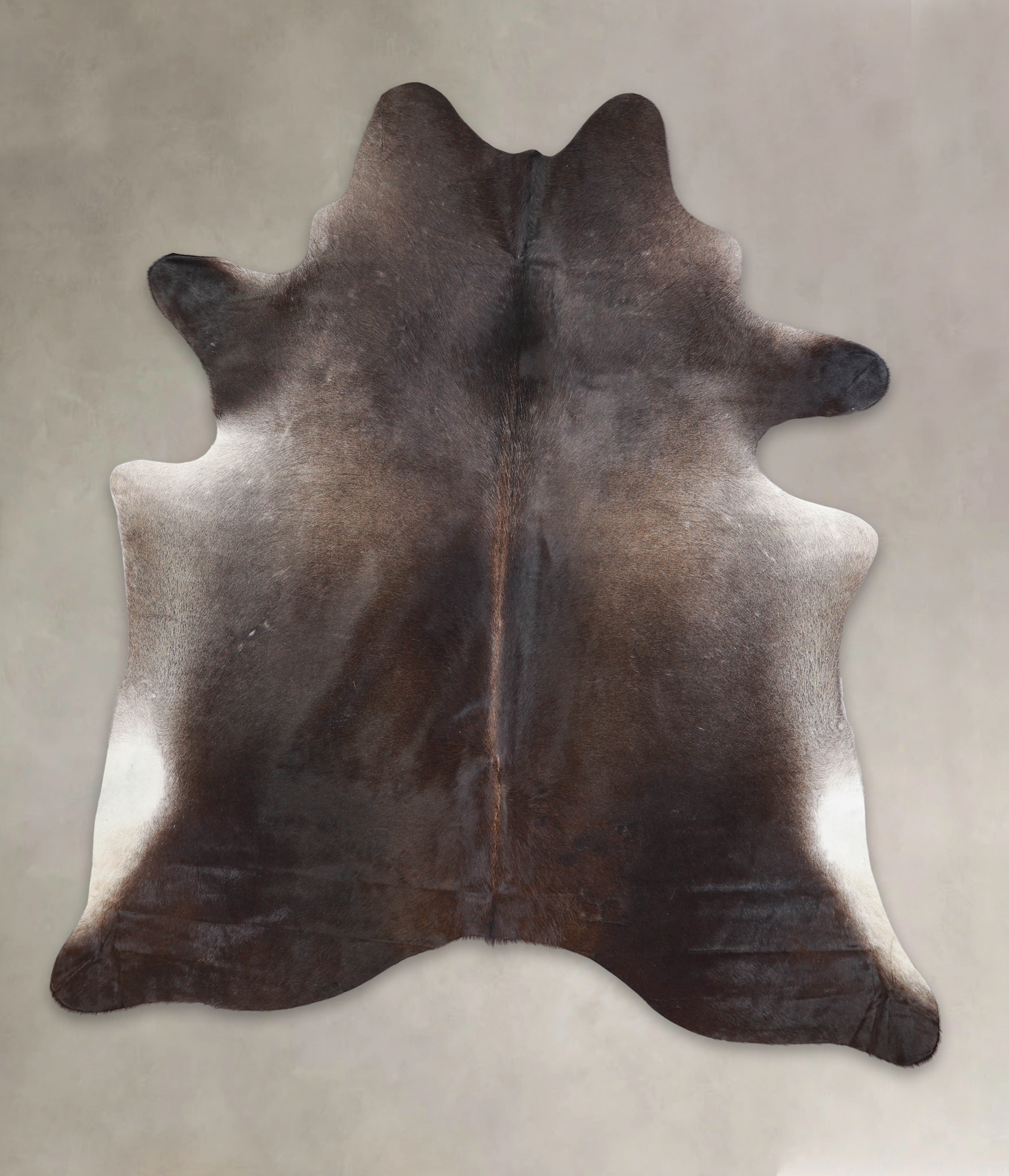 Dark Grey Cowhide Rug #A23422