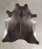 Dark Grey X-Large Brazilian Cowhide Rug 7'3