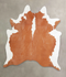 Hereford X-Large Brazilian Cowhide Rug 7'3