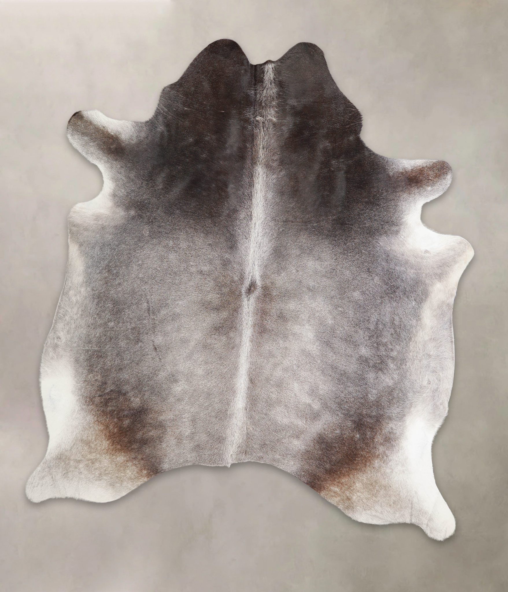 Dark Grey Cowhide Rug #A23486