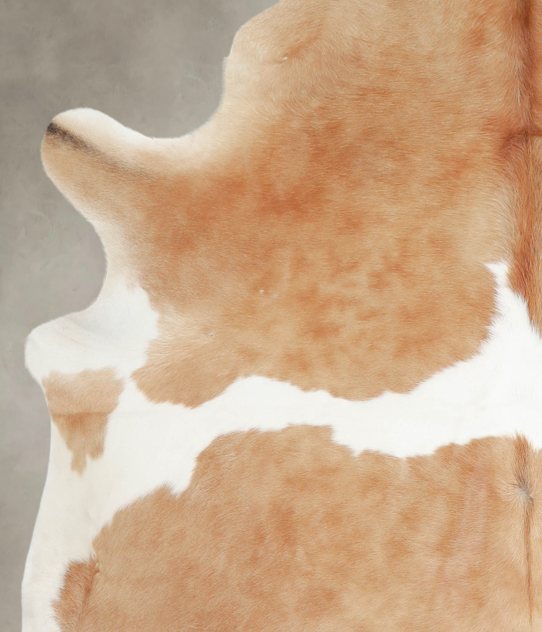 Beige and White Cowhide Rug #A23502