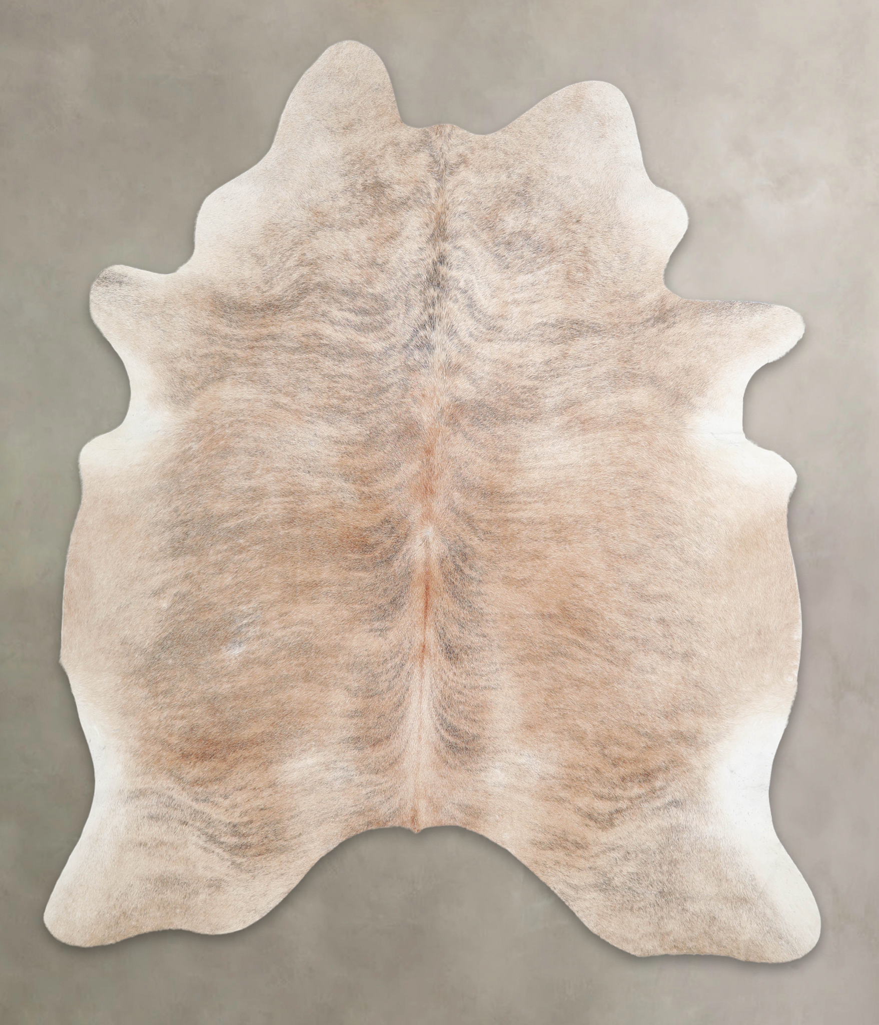 Light Brindle Cowhide Rug #A23615