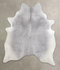 Medium Grey XX-Large Brazilian Cowhide Rug 7'11