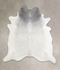 Medium Grey XX-Large Brazilian Cowhide Rug 7'7