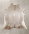 Taupe X-Large Brazilian Cowhide Rug 7'1