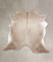 Taupe X-Large Brazilian Cowhide Rug 6'9