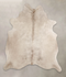 Taupe X-Large Brazilian Cowhide Rug 6'11