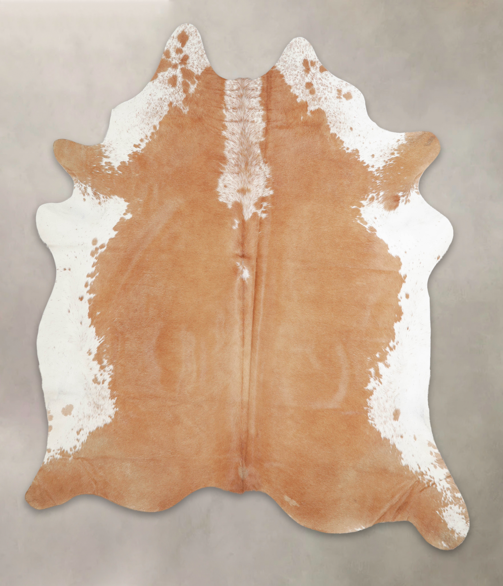 Beige and White Cowhide Rug #A23717