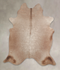 Taupe X-Large Brazilian Cowhide Rug 6'11