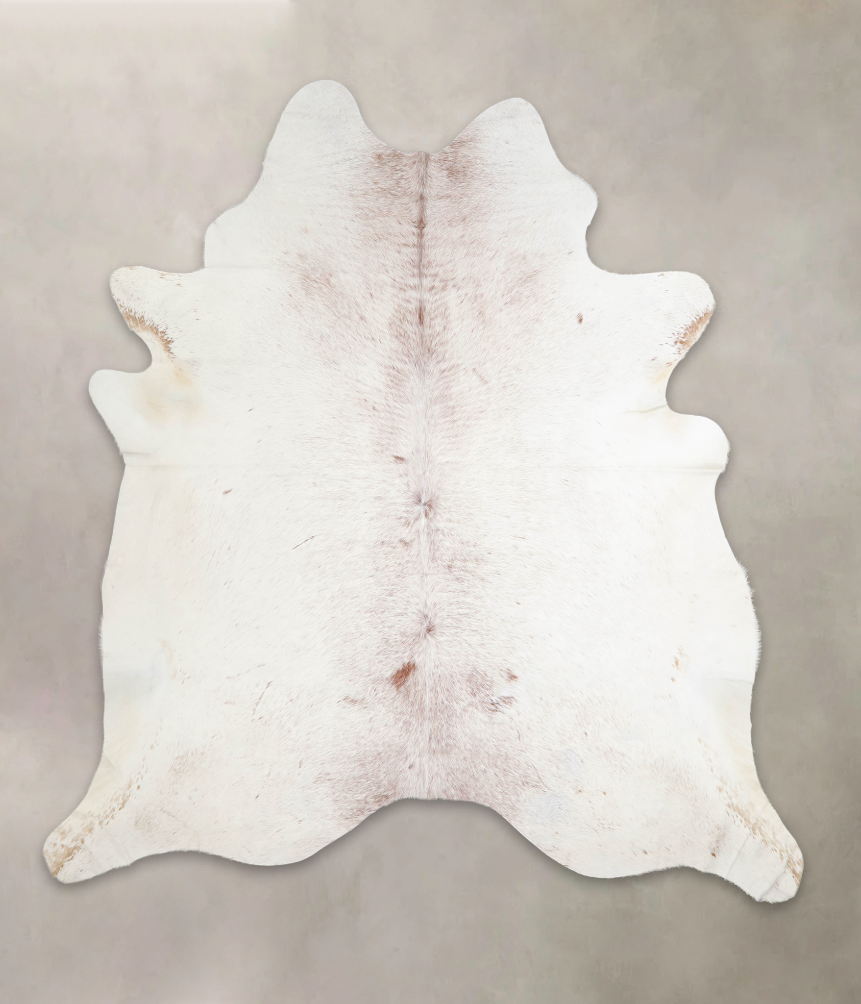 Salt and Pepper Brown Cowhide Rug #A23769