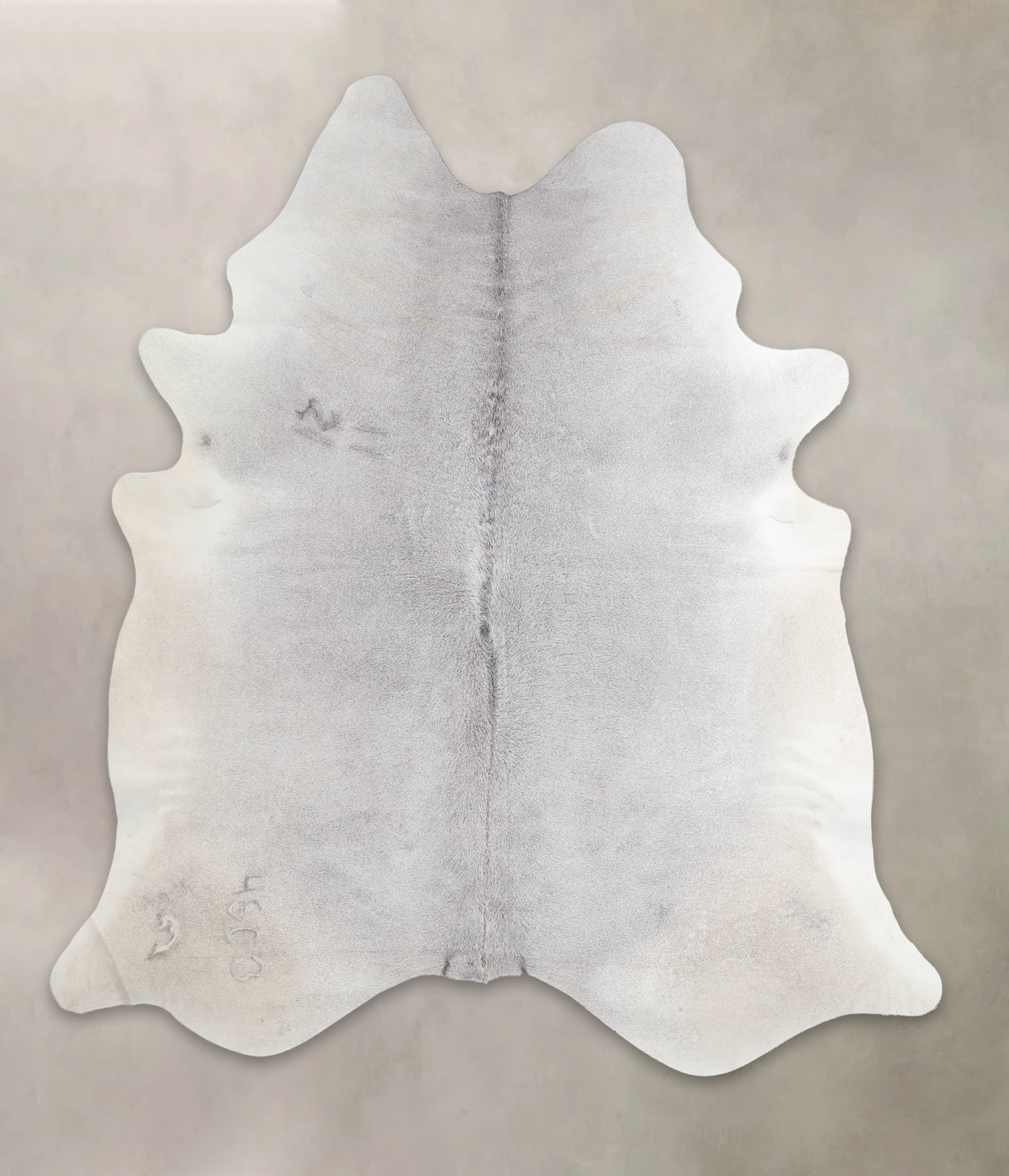 Medium Grey Cowhide Rug #A23855