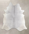 Medium Grey XX-Large Brazilian Cowhide Rug 7'9