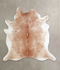 Light Caramel X-Large Brazilian Cowhide Rug 7'0