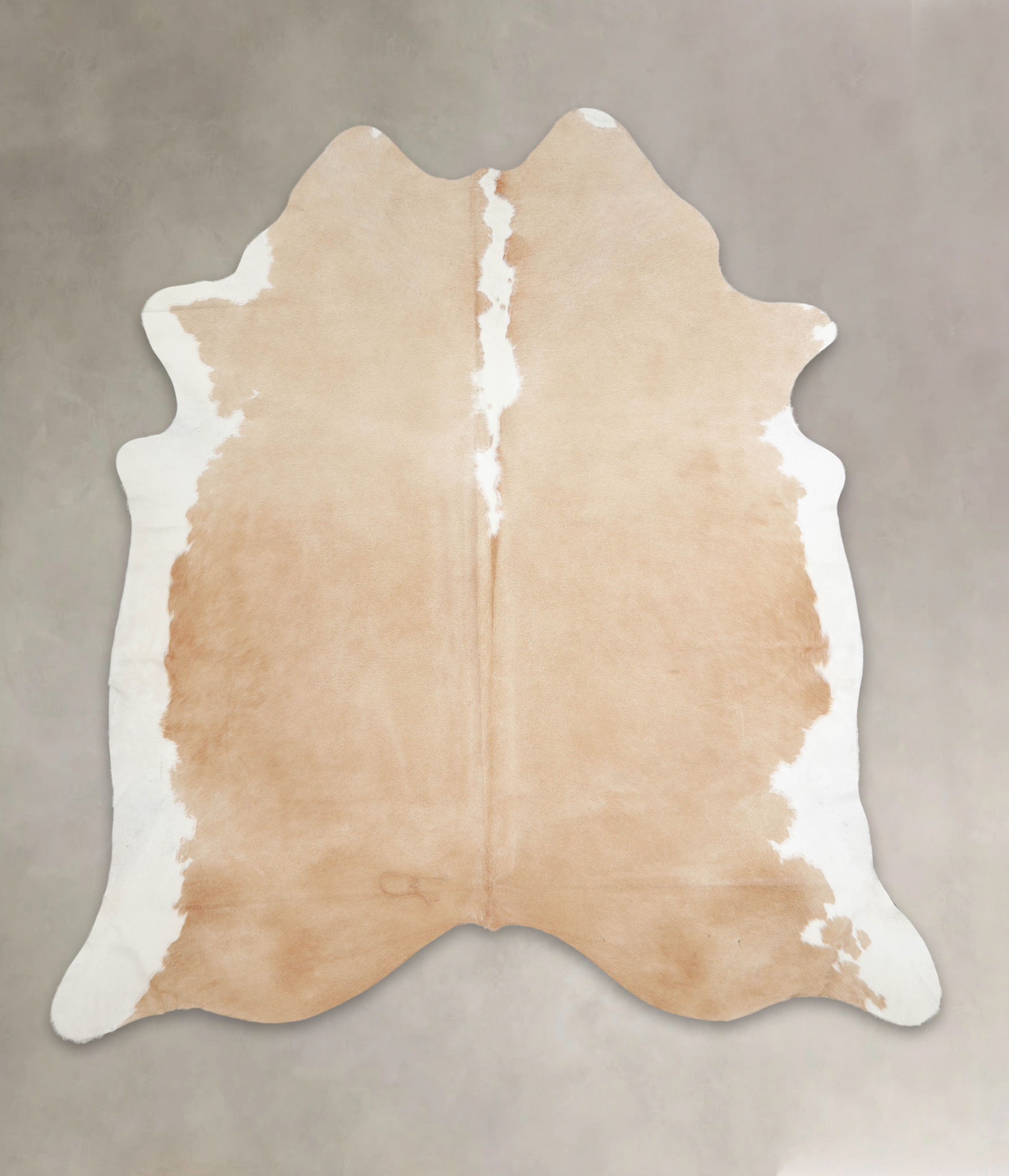 Beige and White Cowhide Rug #A23929