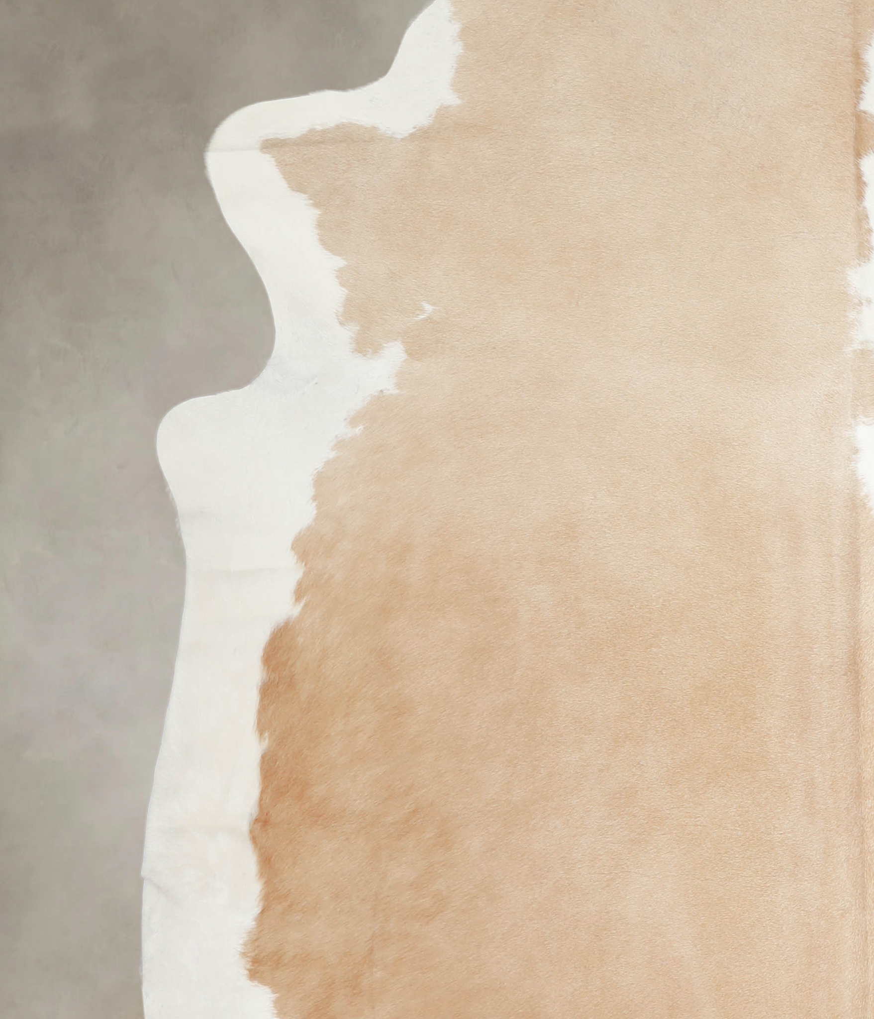 Beige and White Cowhide Rug #A23929