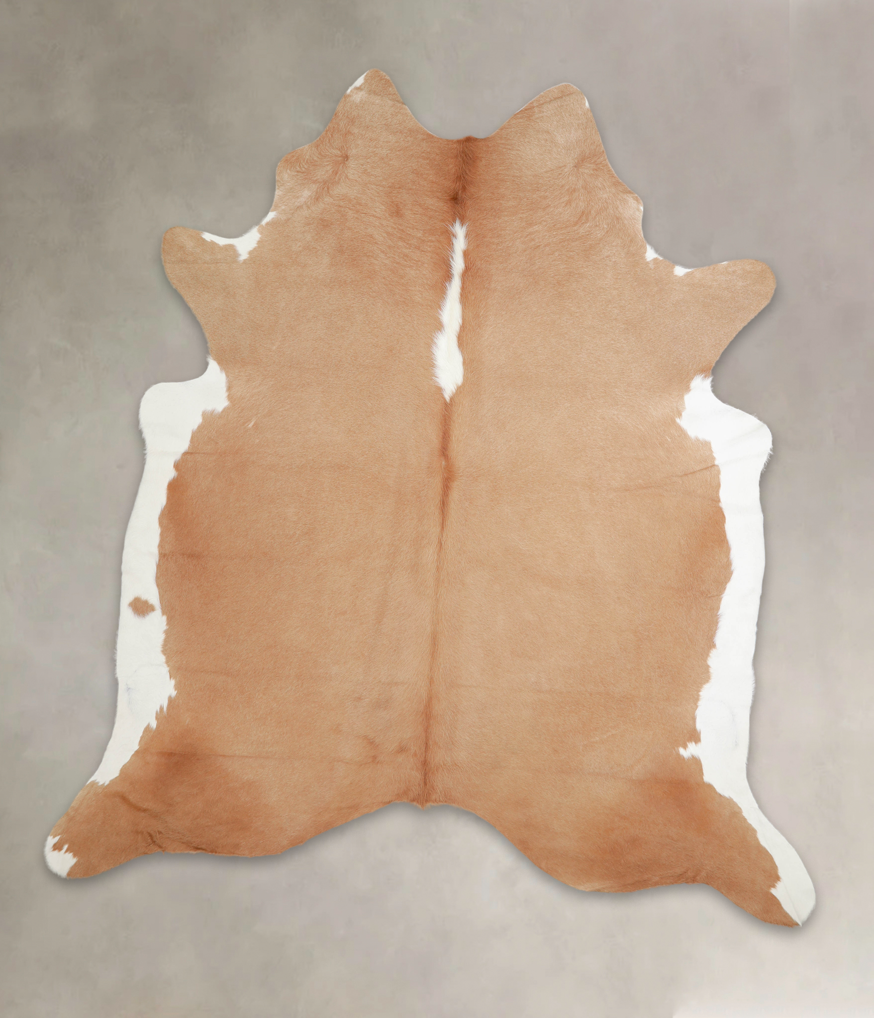 Beige and White Cowhide Rug #A23930