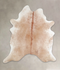 Light Caramel X-Large Brazilian Cowhide Rug 7'4