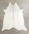 Light Grey X-Large Brazilian Cowhide Rug 7'6