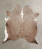 Taupe Large Brazilian Cowhide Rug 6'6