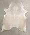 Taupe Large Brazilian Cowhide Rug 6'11