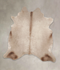 Taupe X-Large Brazilian Cowhide Rug 6'10