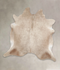 Taupe X-Large Brazilian Cowhide Rug 6'11